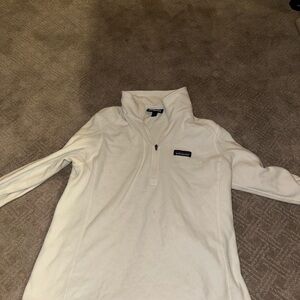 White Patagonia fleece
